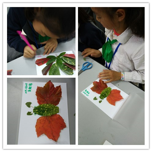 小手牵百草·童心传国粹--叶子书签制作